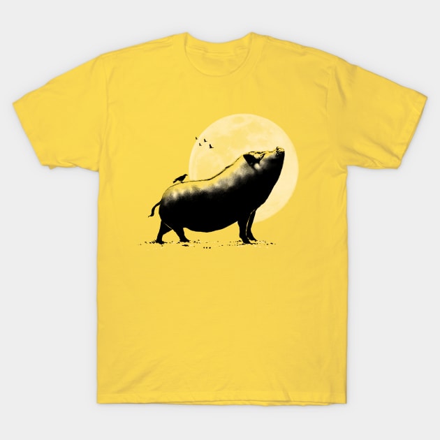 barking pig T-Shirt by barmalisiRTB